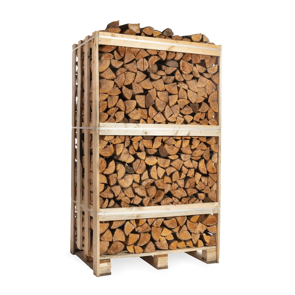 Hele pallet elzen haardhout 25 cm