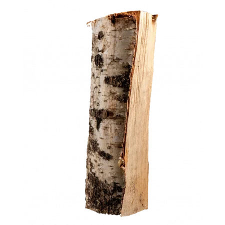 15 zakken ovengedroogd berken/essen haardhout mix á 20L - Afbeelding 2