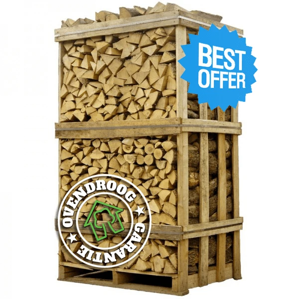 Brandhout Berk | hele pallet (ca.120x80x200cm)